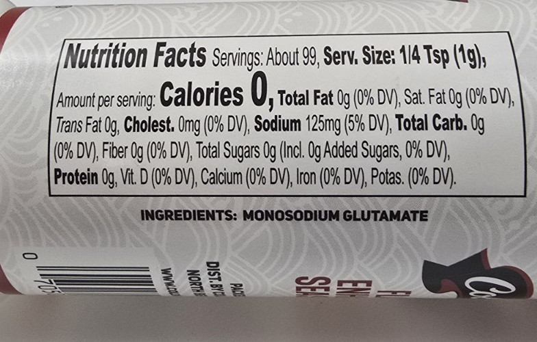 3x Colonna MSG Monosodium Glutamate 3.5 Oz Shaker Flavor Enhancer Seasoning 8/28
