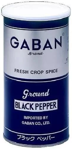 GABAN Black Pepper Ground 420g From Japan