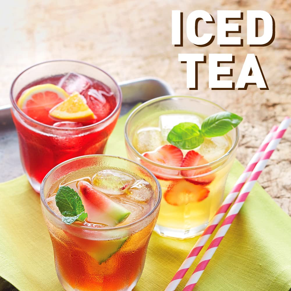 The Republic of Tea Iced Tea Watermelon Mint, 8 Count, Premium Fine Black Tea