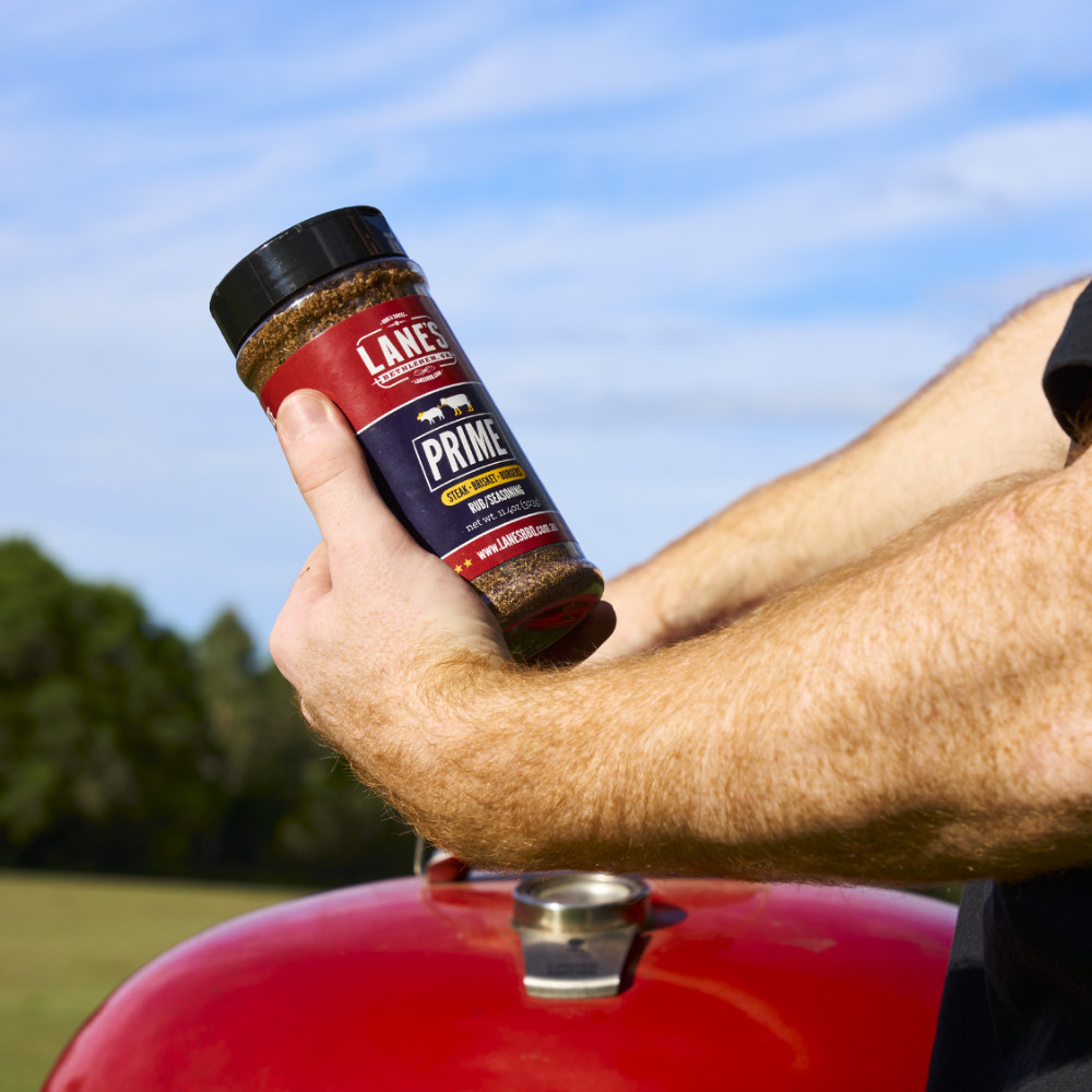 Lane’s PrimeSmall Shaker Size BBQ Rub Seasoning 121 grams