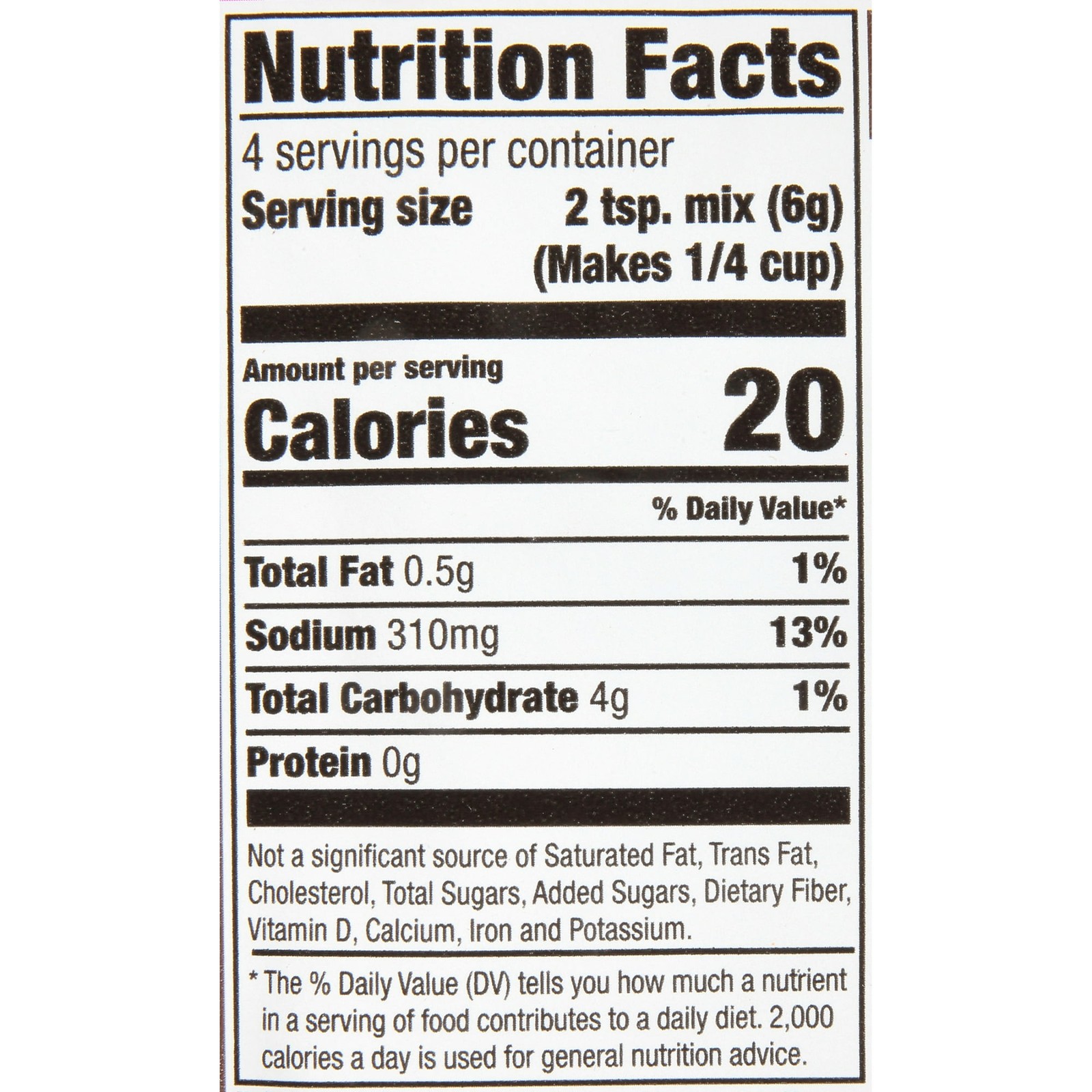 McCormick Onion Gravy Mix, 0.87 oz