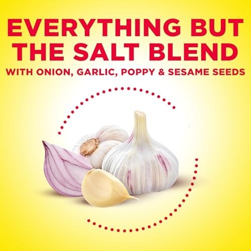 Salt Free Seasoning Blend Everything Bagel Flavor 2.6 Ounce Gluten Free Kosher