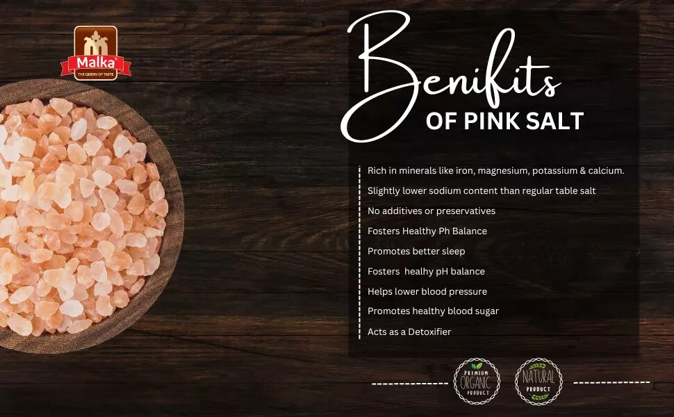 Malka Himalayan Pink Salt, Shaker, Salt & Pepper Grinder 2lb 4lb 500g 1PK 2PK