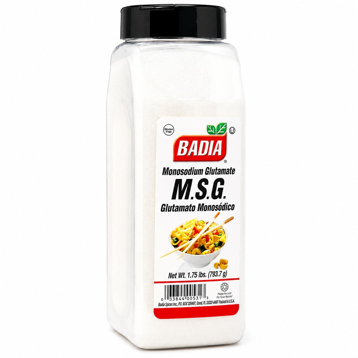 MSG Seasoning, 28 Oz – Monosodium Glutamate, Flavor Enhancer for Beef, Poultry,