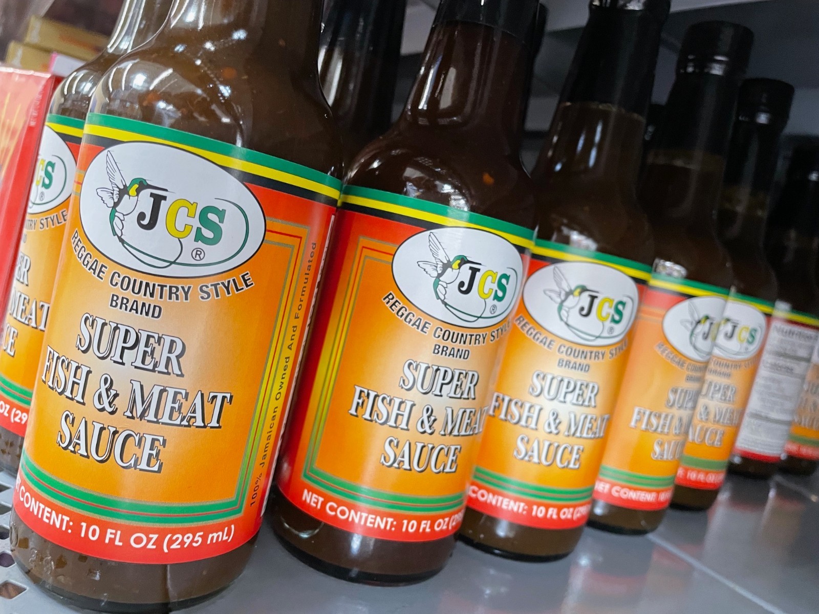 8 Pack JCS Jamaican Super Fish and Meat Sauce 10 oz Bottles –Authentic Caribbean