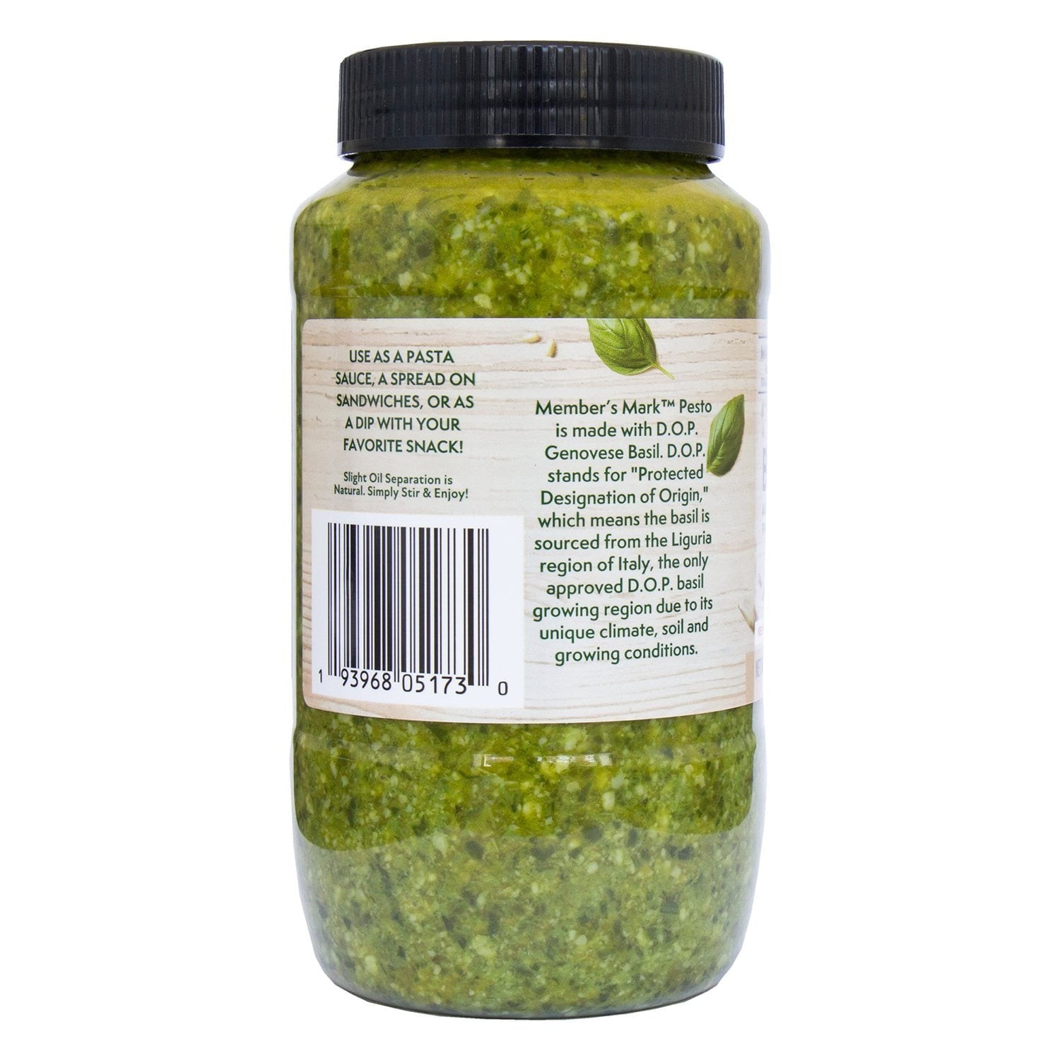 Member’s Mark Italian Basil Pesto, 22 oz.