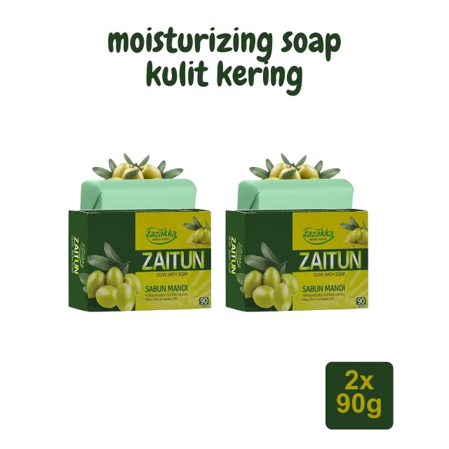 Olive Bath Soap Bar 2x90g natural moisturizing body wash ritual