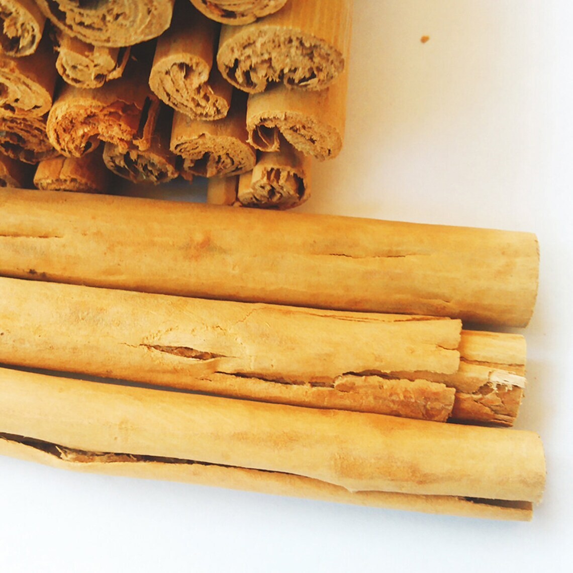 CEYLON’S FINEST TRUE ALBA CINNAMON | 4″ STICKS | CINNAMOMUM ZEYLANICUM (VERUM)