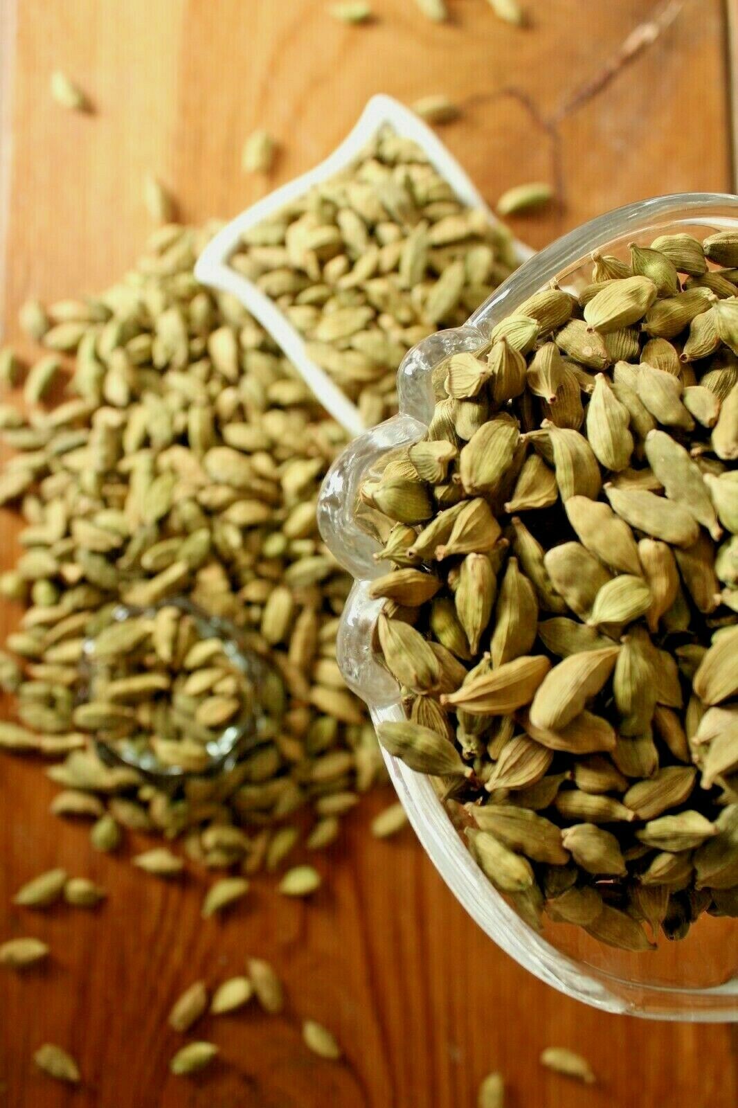 Ceylon Organic Green Cardamom Seeds Pods 100% Pure Natural Premium