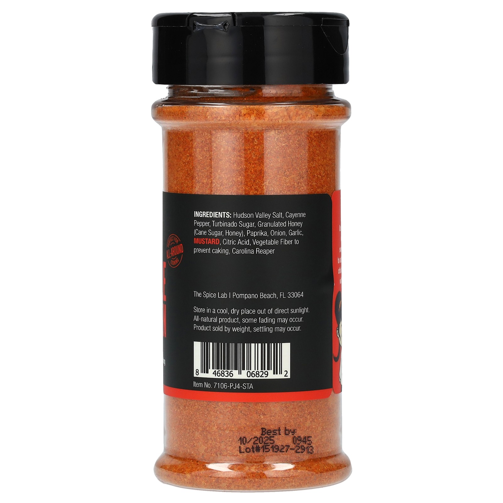 Nashville Hot Chicken Seasoning, 6.5 oz (184 g)