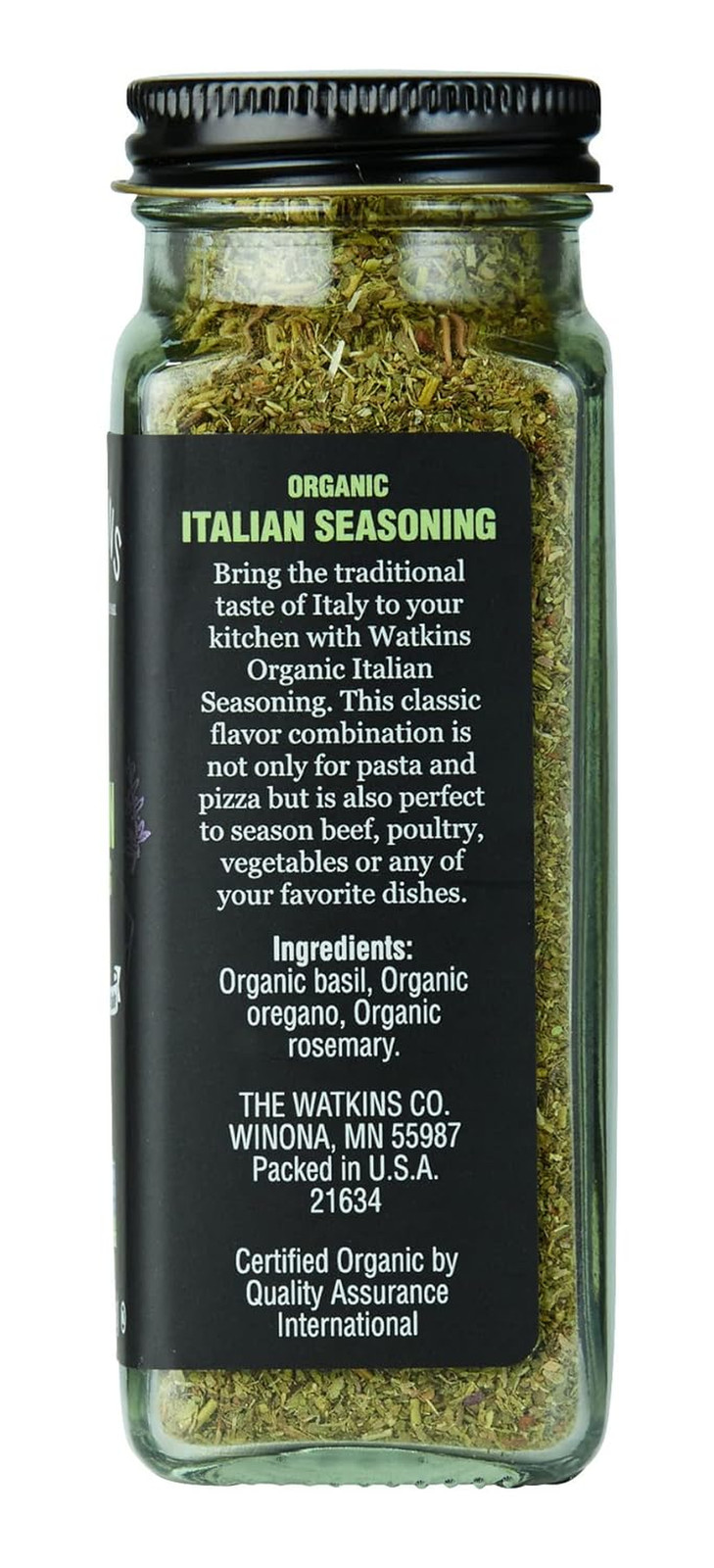 Organic Italian Seasoning, 1.1 Ounce, 3 Count