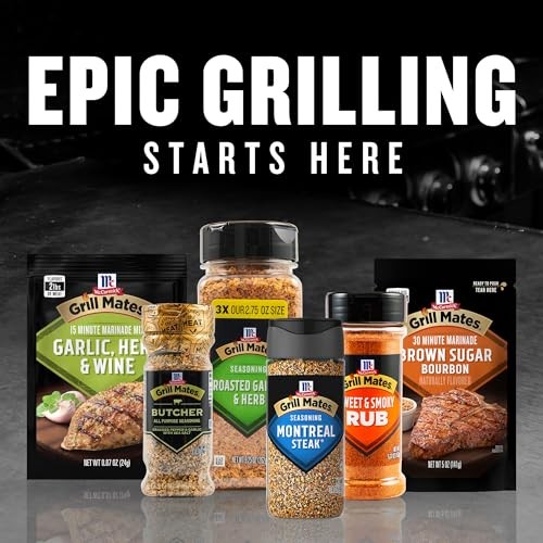 McCormick Grill Mates Hamburger Seasoning, 2.75 oz Ounce (Pack of 1)