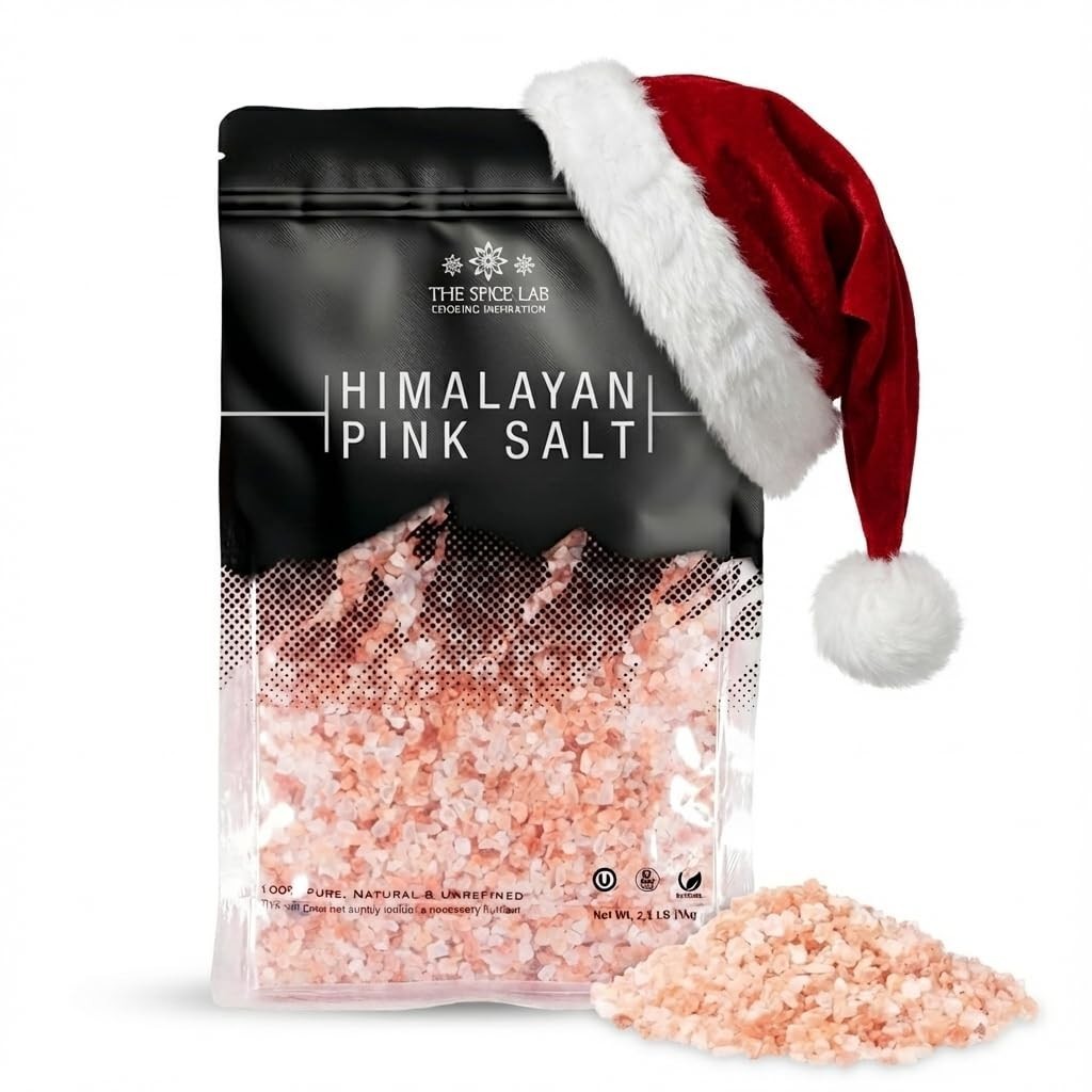 Gourmet 2.2 Lb Pink Himalayan Salt – Kosher & Mineral Rich for Healthy Cooking