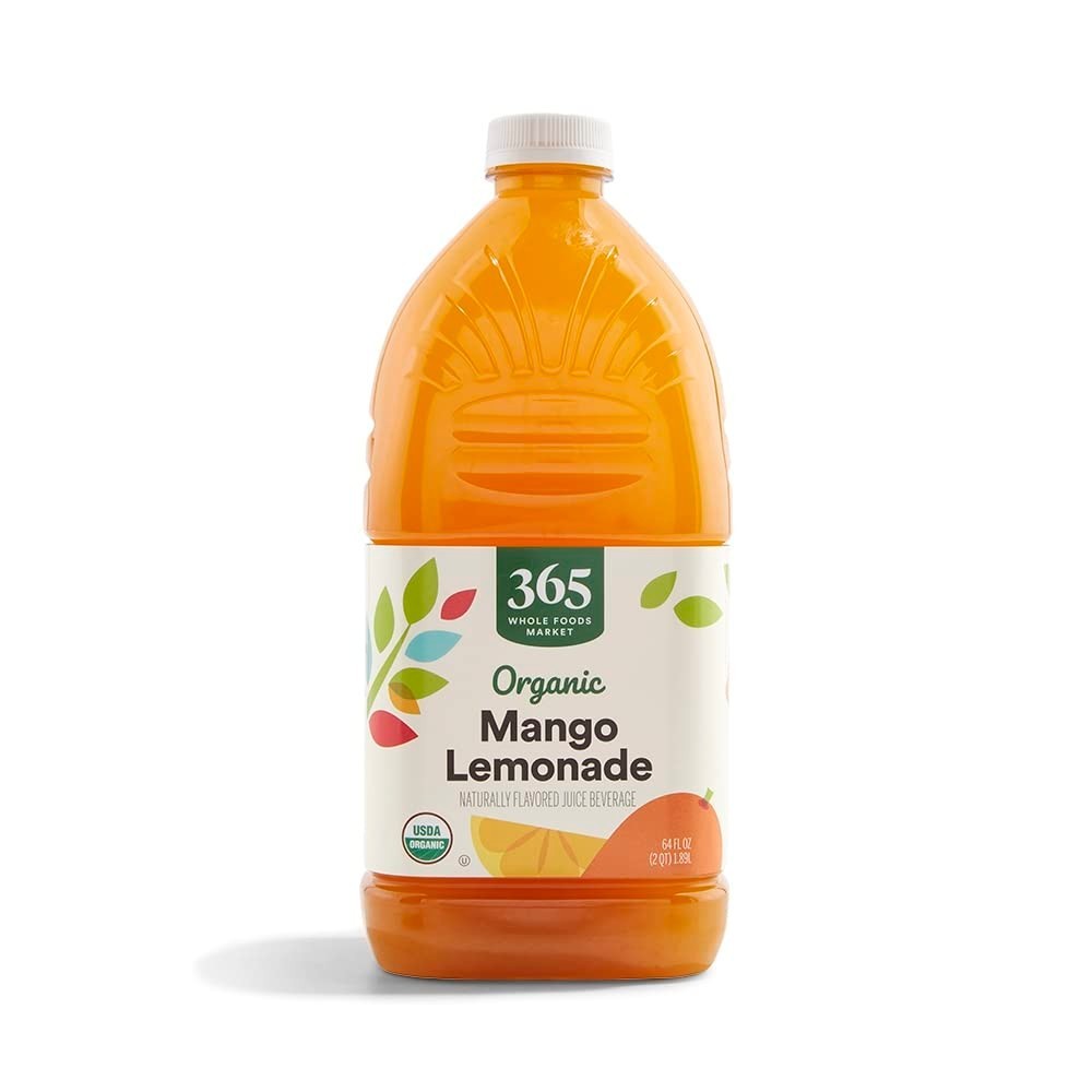 64 Fl Oz Naturally Flavored Organic Mango Lemonade for Perfect Entertaining