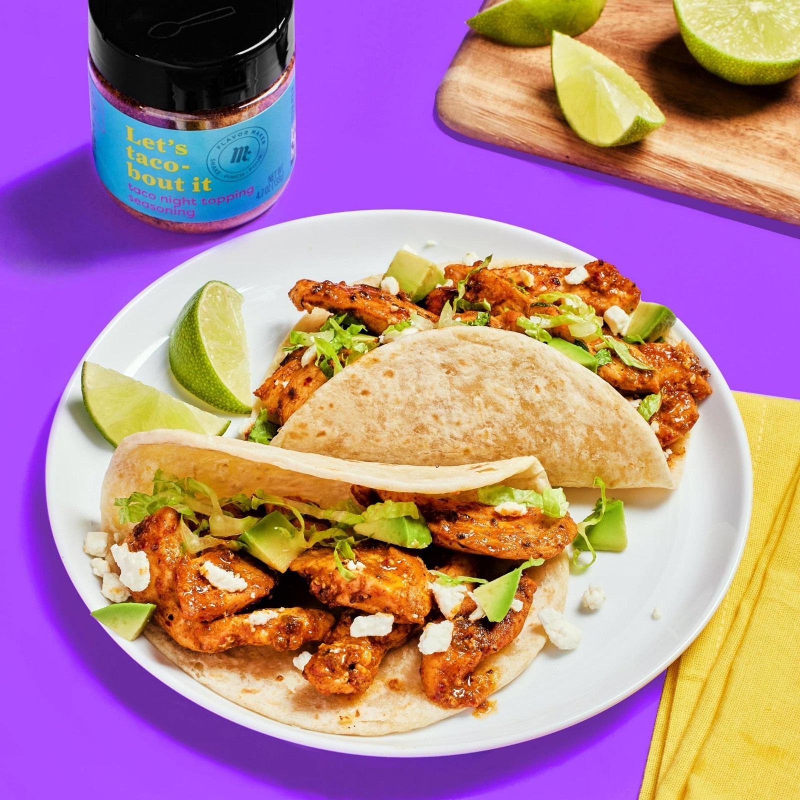 McCormick Flavor Maker Taco Topping Seasoning Blend, 4.7 oz Jar