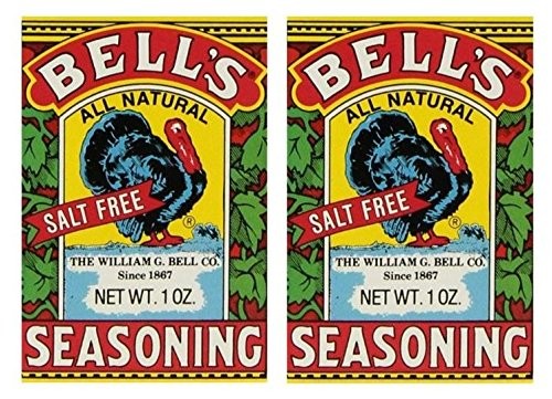 Bell’s All Natural Seasoning – 1 oz Box – Classic 1 Ounce (Pack of 2)