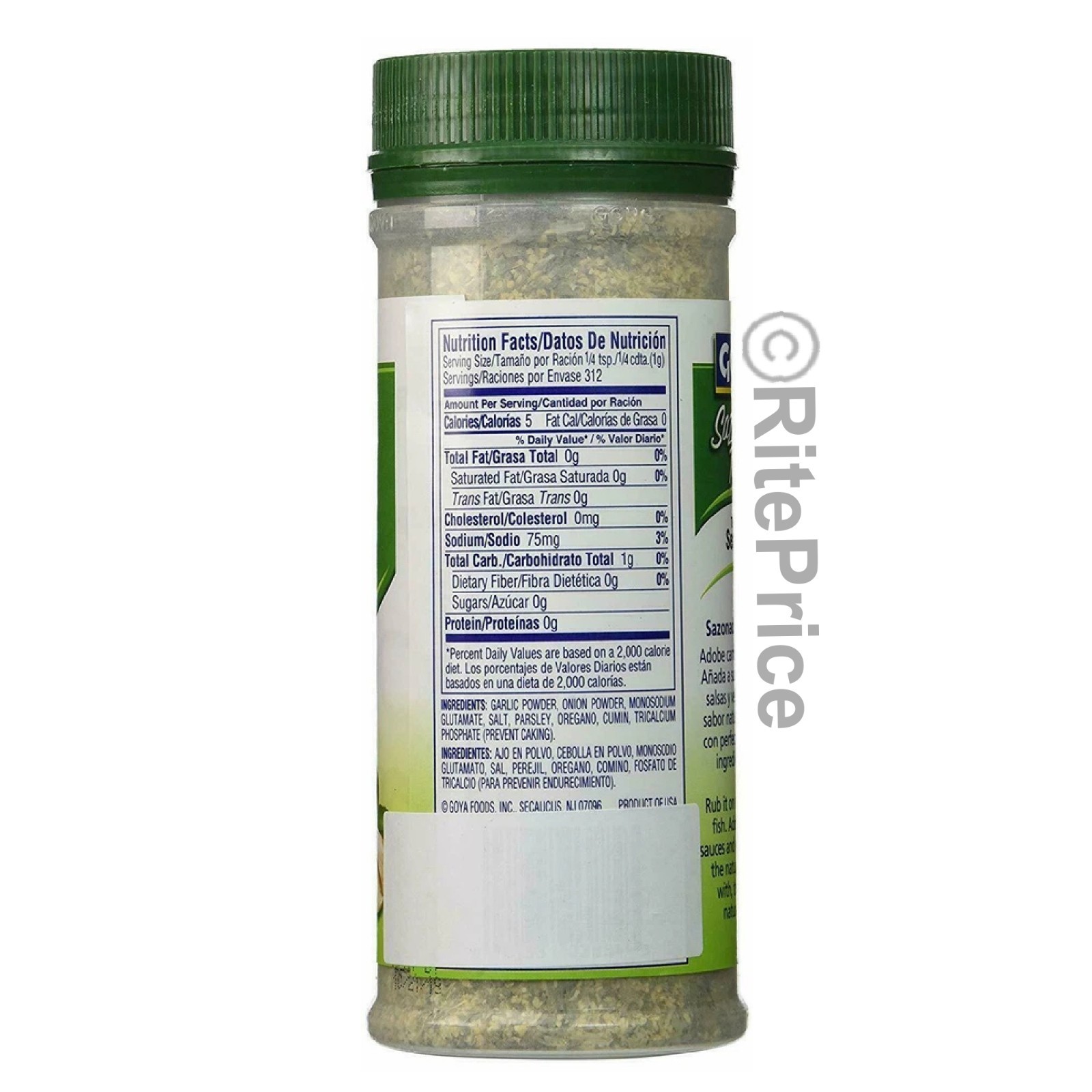 Goya Sazonador Total With Pepper-Con Pimienta, 11 Ounce (3 pk) New Free Shipping