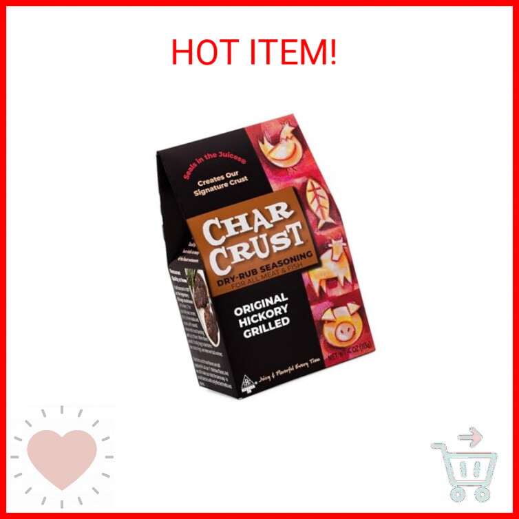 Char Crust Hickory Grill Rub – 4oz