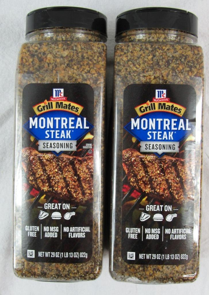 McCormick Grill Mates Montreal Steak Seasoning (29 oz.) x 2 New