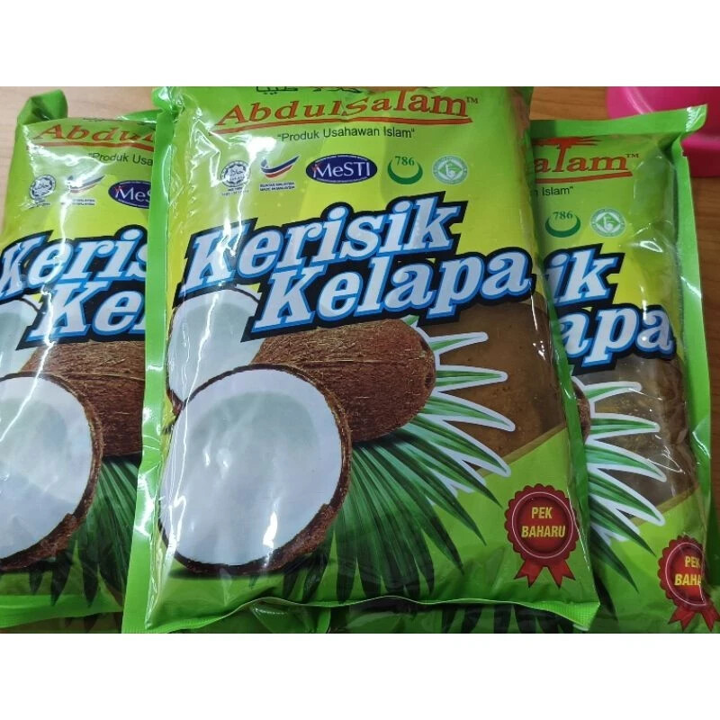 Kerisik Kelapa (Coconut Paste) Abdul Salam ( 1kg x 2 Pek)
