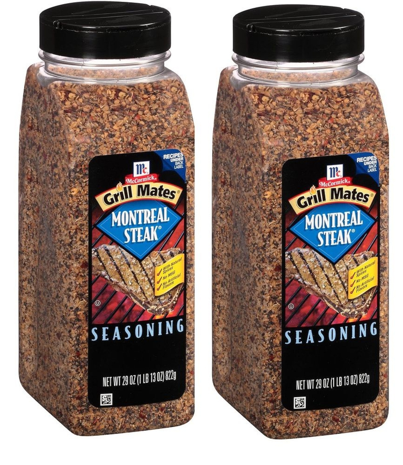 McCormick GrillMates Montreal Steak Seasoning 29 oz- 2 Pack