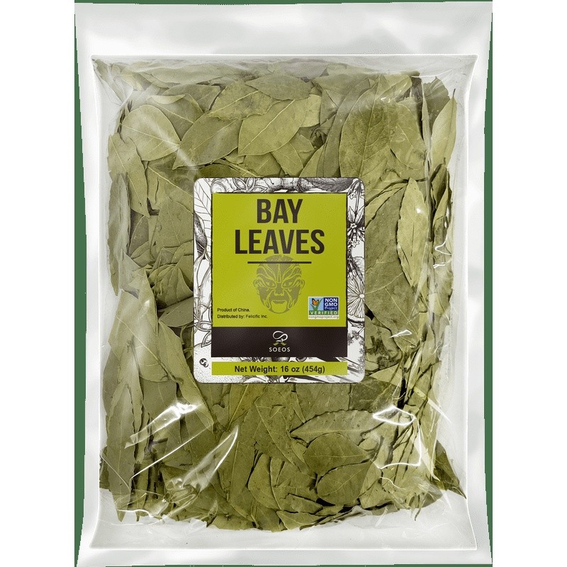 Dried Bay Leaves Whole 1 lb Aromatic Spice Soups Stews Marinades Cooking New