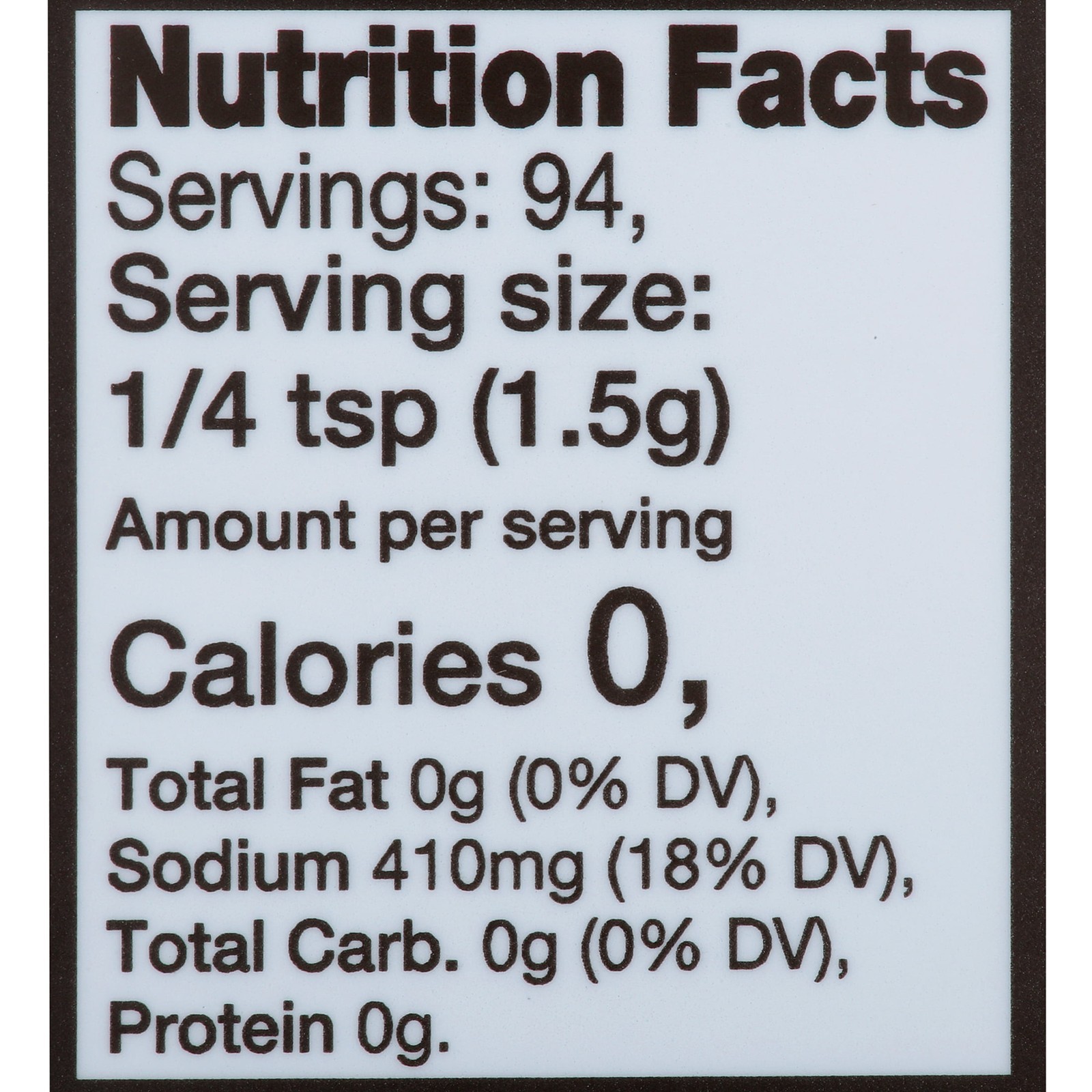 Gourmet Organic Spice Jar Garlic Salt Gluten Free Shelf-Stable 4.9 oz
