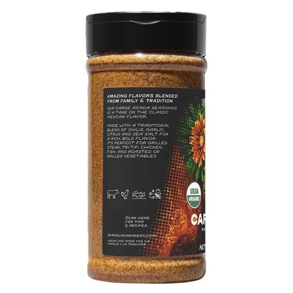 Asadero Organic Carne Asada Seasoning, 10.2 Ounce