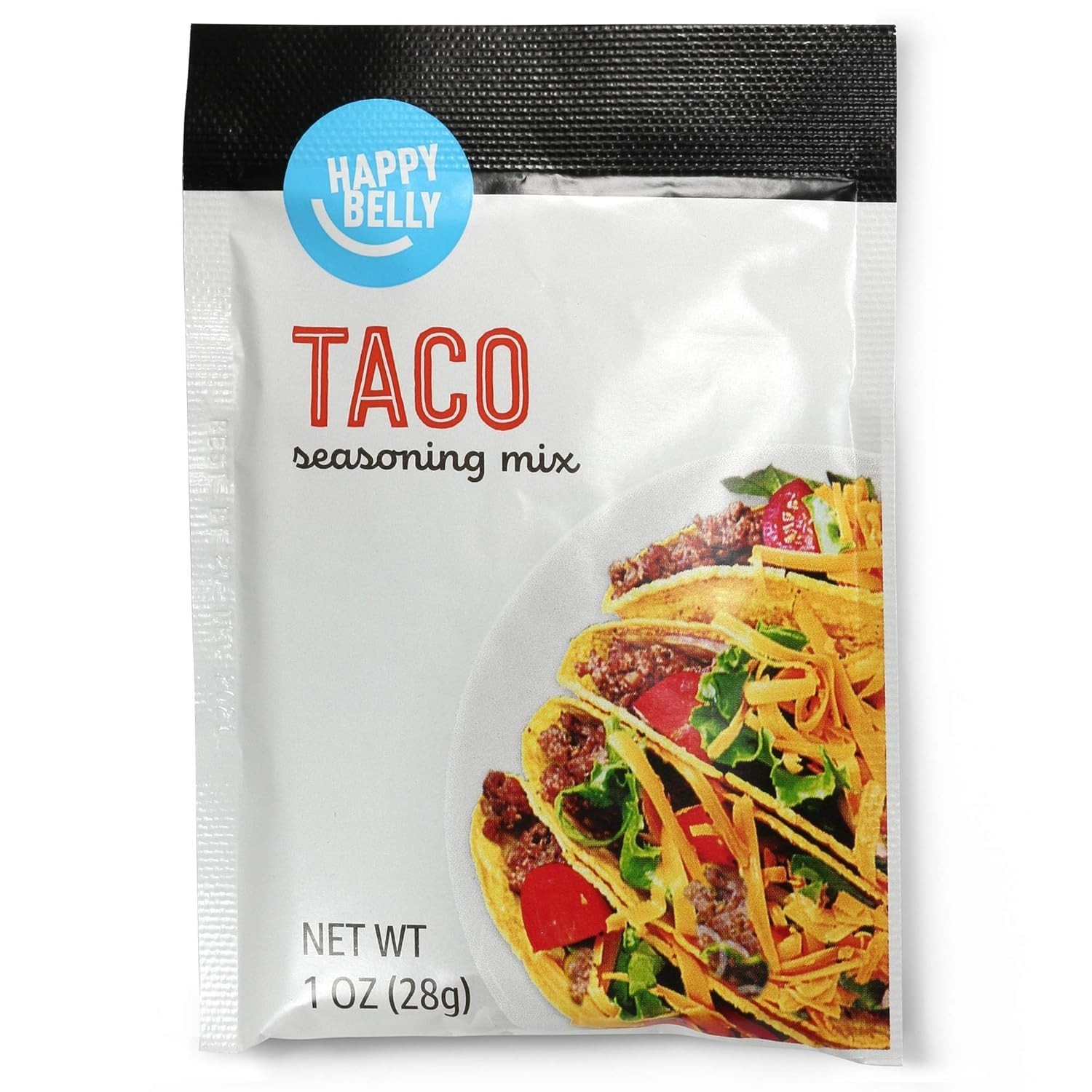 Happy Belly Taco Seasoning Mix for Tacos Burritos 4 Pack