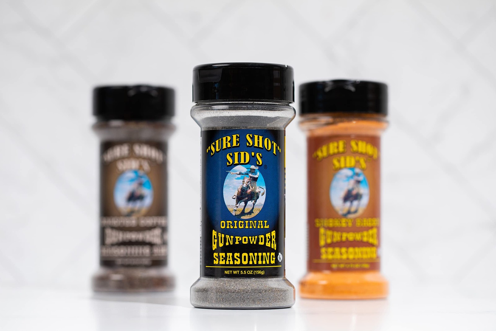 Sure Shot Sids Gunpowder BBQ Seasoning (5.5oz (156g))