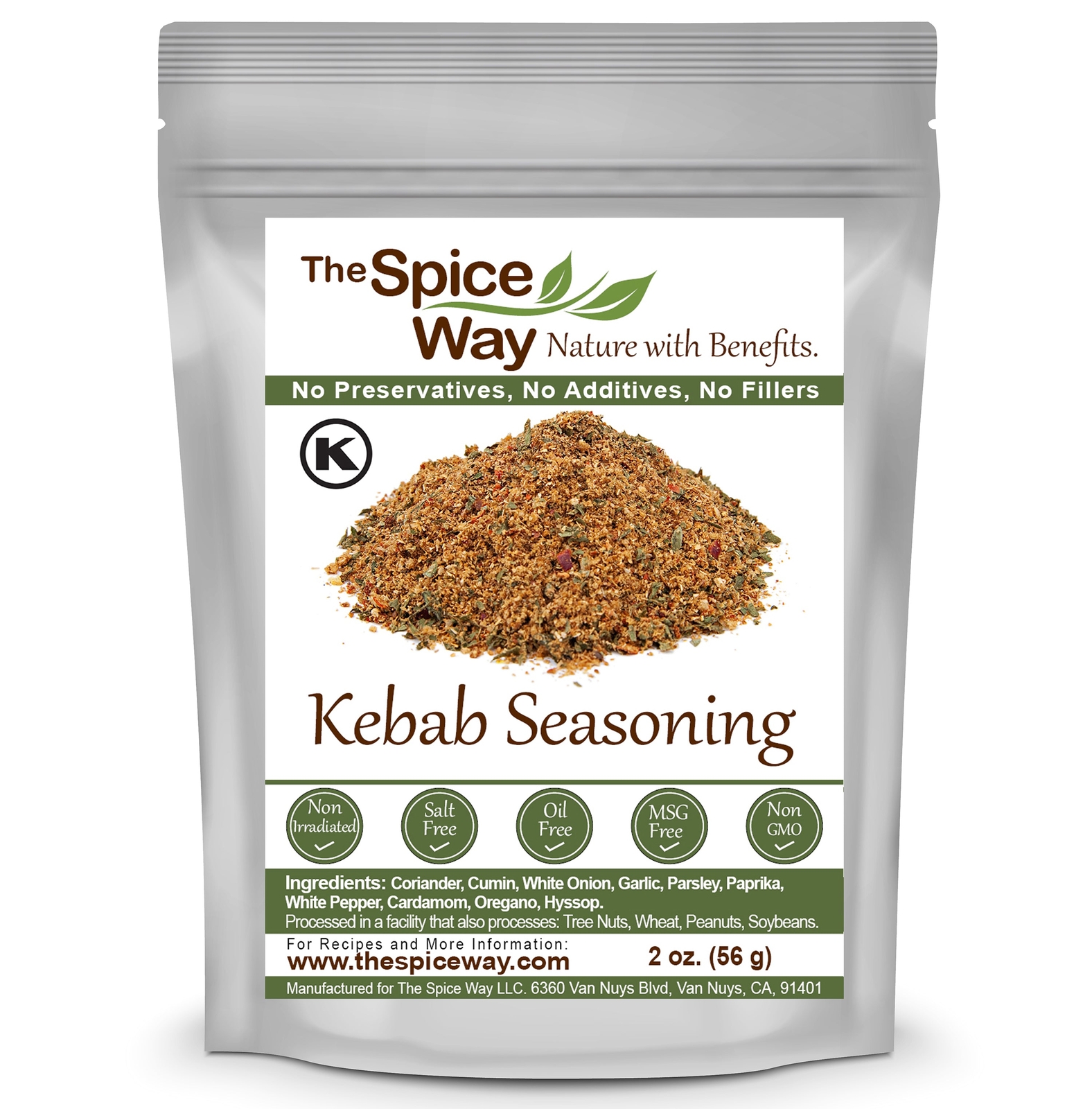 The Spice Way Kebab Seasoning 2 oz