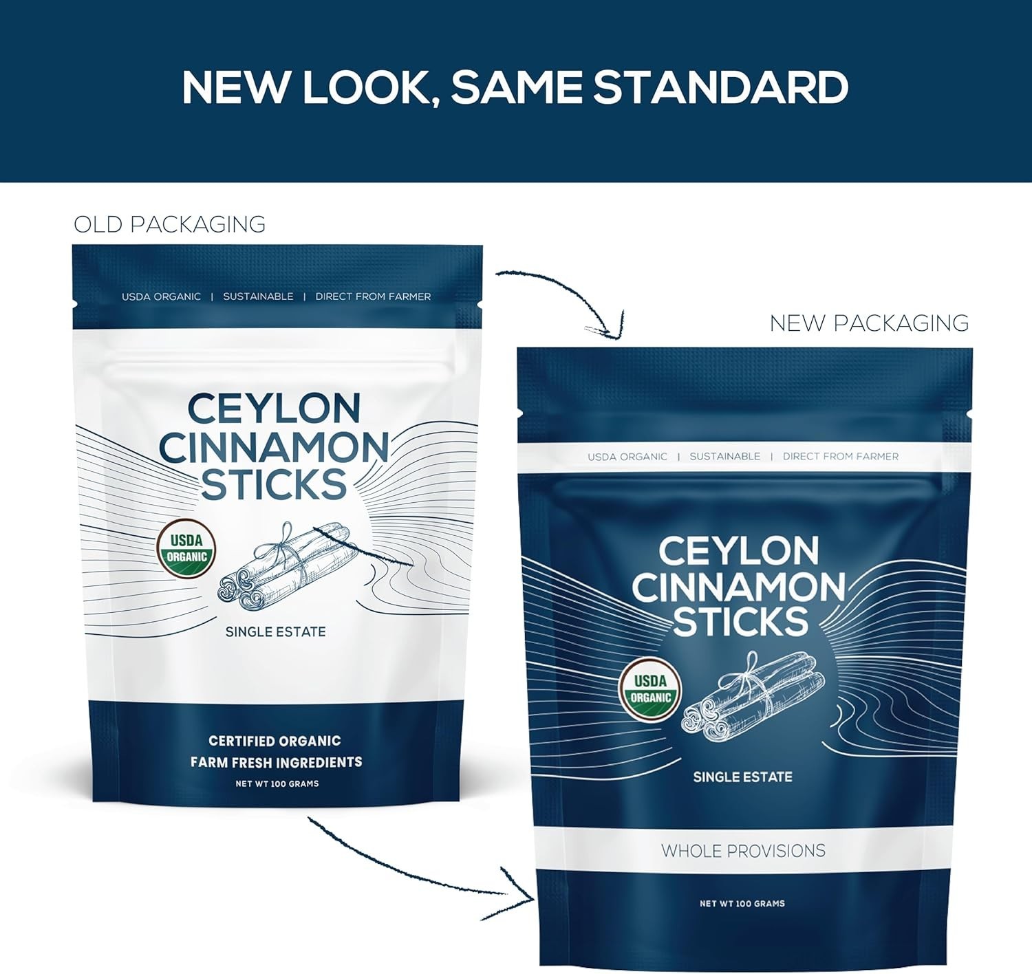 Ethically Sourced Ceylon Cinnamon Sticks – Non-GMO, Gluten-Free, Quality