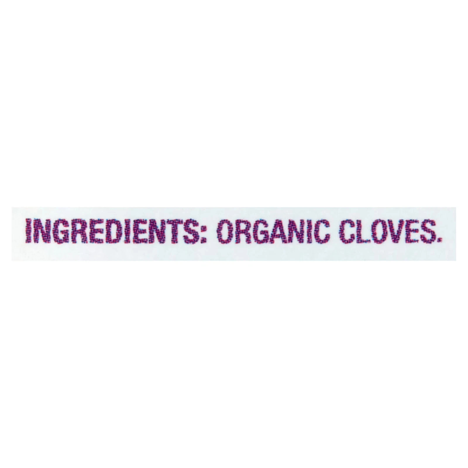 Great Value Organic Whole Cloves, 1.3 oz