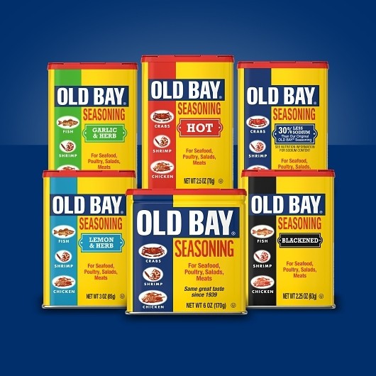 Old Bay Classic Seafood Seasoning, 6 Ounce, 8 Per Case