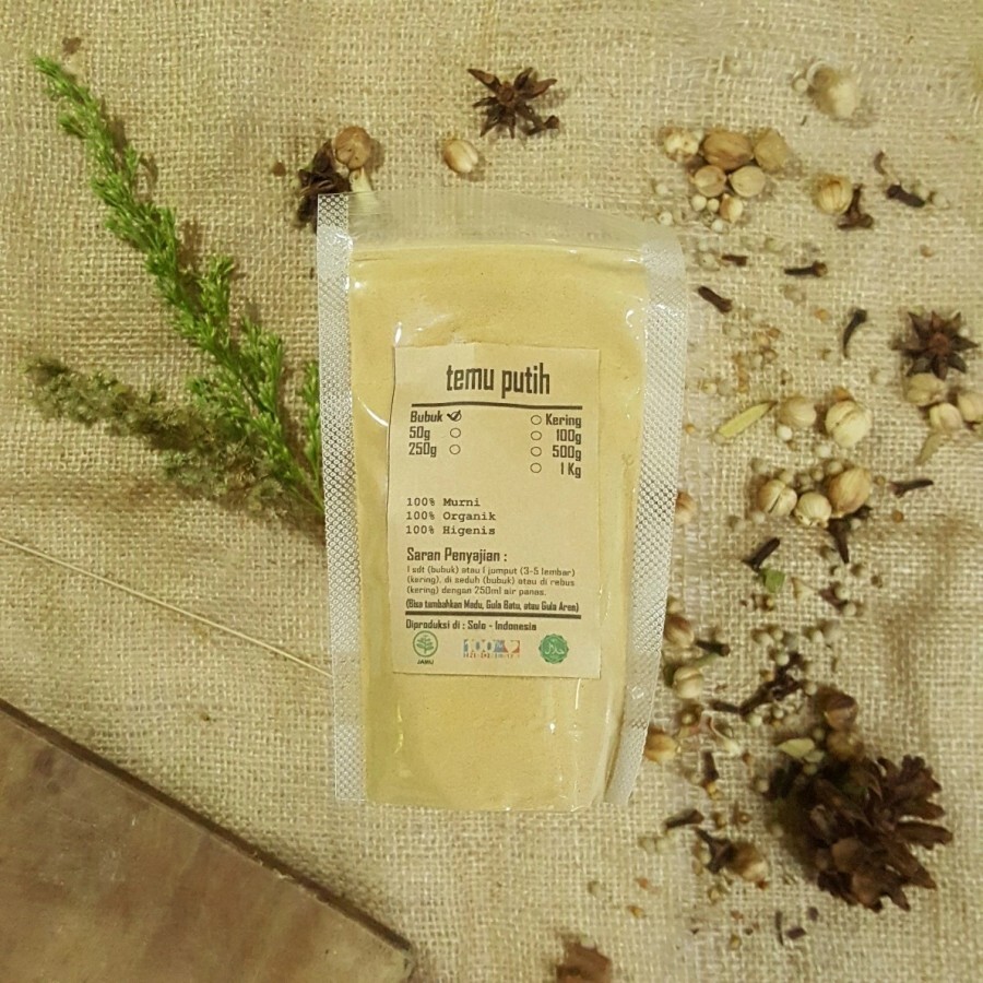 Zedoary Root White Turmeric Fine Powder Curcuma Zedoaria Herb Spices Fresh Pure