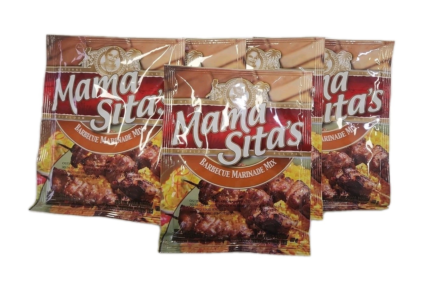 Mama Sita’s Barbecue Marinade Mix 5x50g