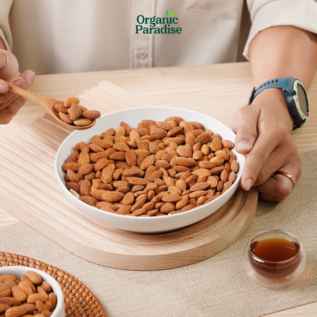 Roasted Salted Almonds 250 Gram Whole Nut Snack Pantry Ingredient On The Go
