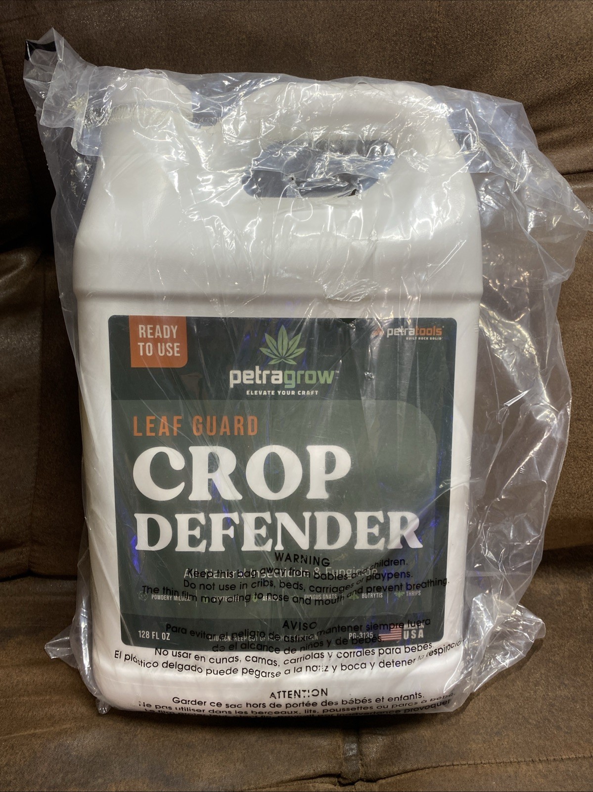 Crop Defender Ready-To-Use 1 Gal | Natural, Safe & Organic Insecticide & Fungi