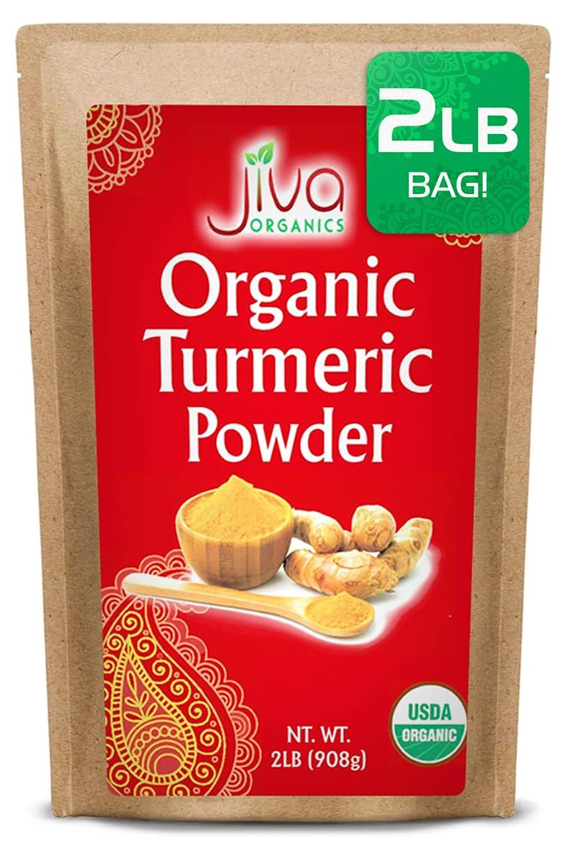 Organic Turmeric Powder by – 100% Raw with Curcumin – Lab Tested & Reports Av…