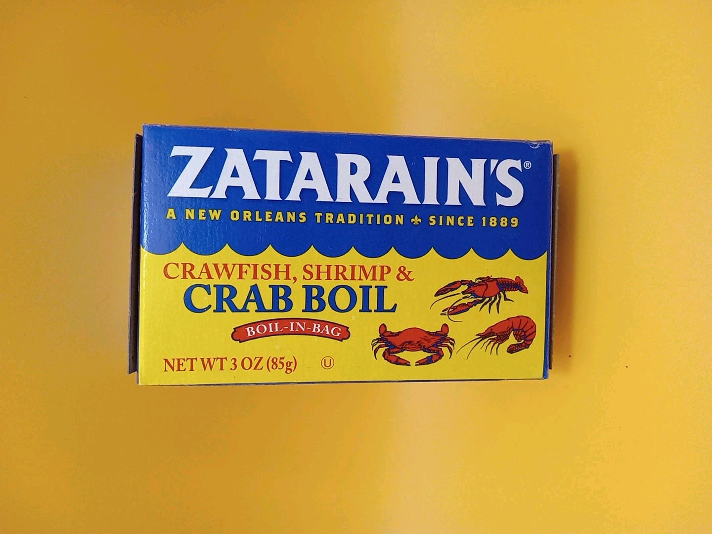 Zatarains Crawfish, Shrimp & Crab Boil in Bag 3 oz Zatarain’s