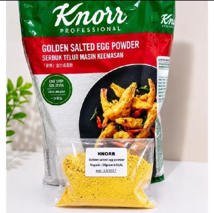 Knorr Golden Salted Egg Rich Creamy Powder ( 800g / 200g / 50g ) Original