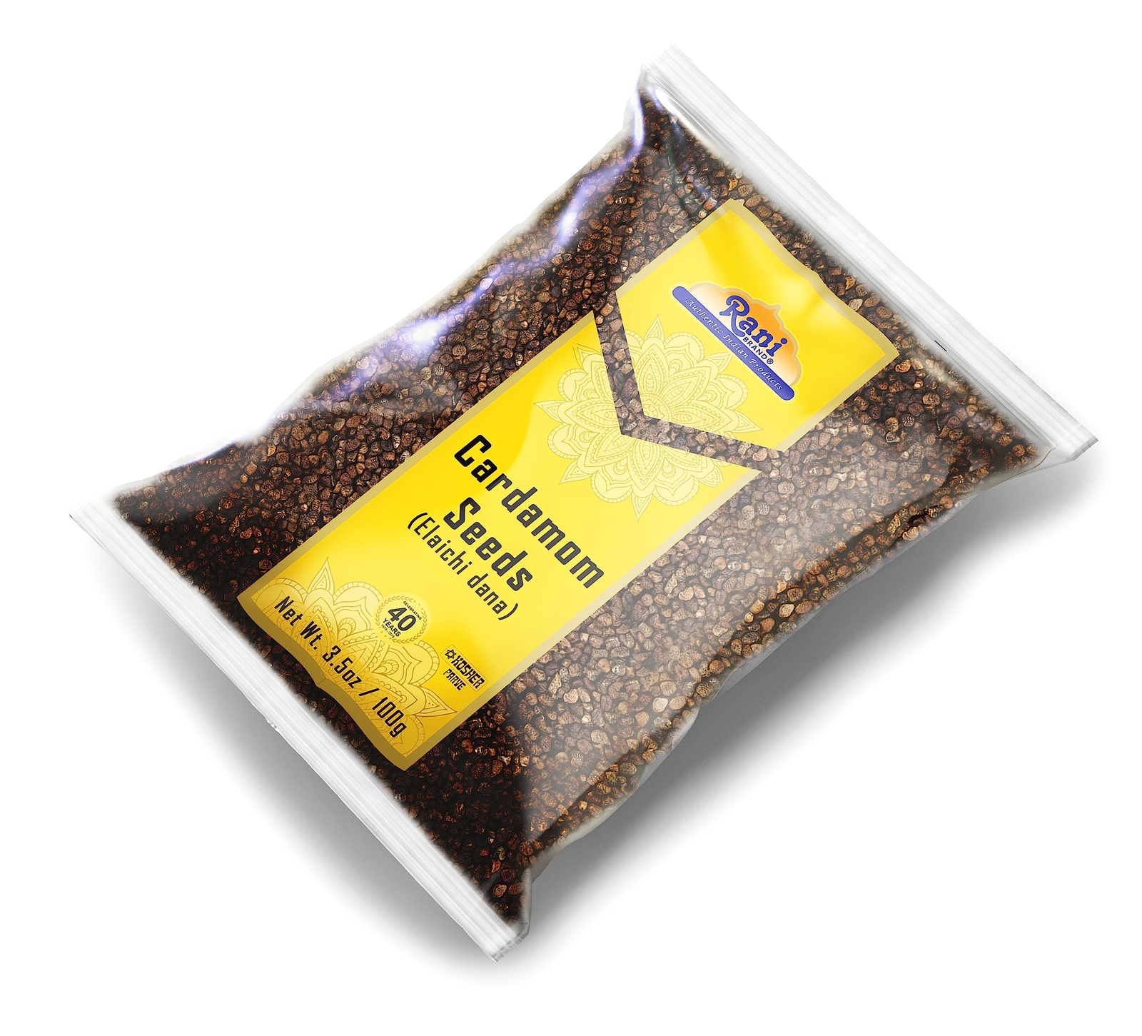 Rani Cardamom (Elachi) Decorticated Seeds Indian Spice 3.5oz (100g)