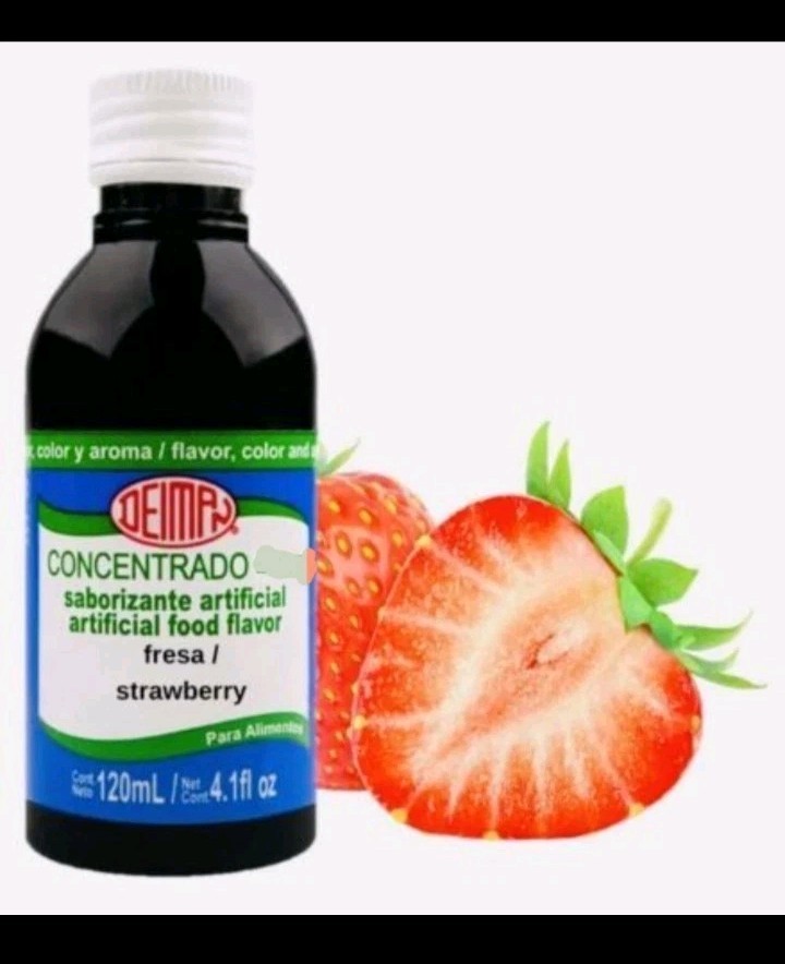 2X DEIMAN STRAWBERRY ( FRESA ) CONCENTRATE – 2 BOTTLES OF 4.1oz (120ml) EACH