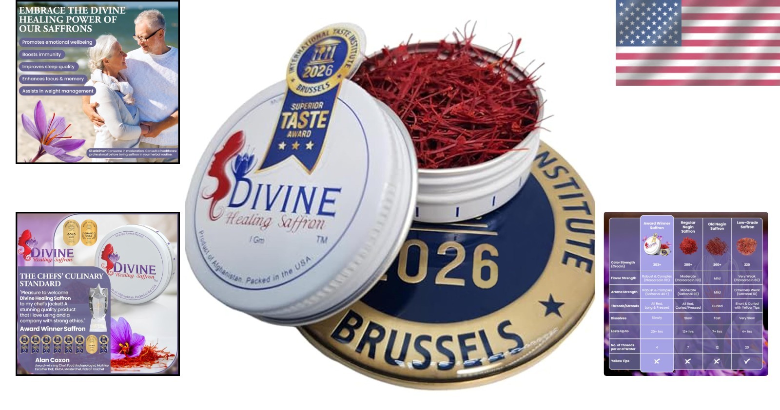1g Saffron Threads – Enhance Culinary Creations with Pure Flavor