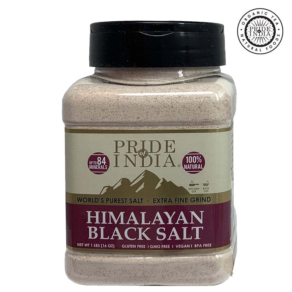 Himalayan Black Rock Salt (Kala Namak) – Extra Fine Grind