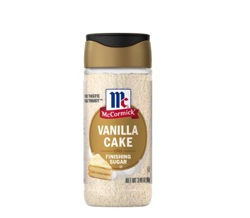 McCormick Vanilla Cake Finishing Sugar Seasoning Spice