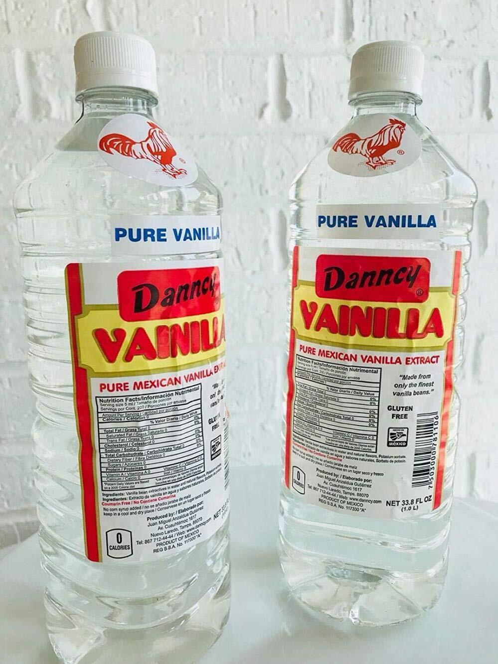 Vanilla – Clear Pure Vanilla – 33oz – 2 pack