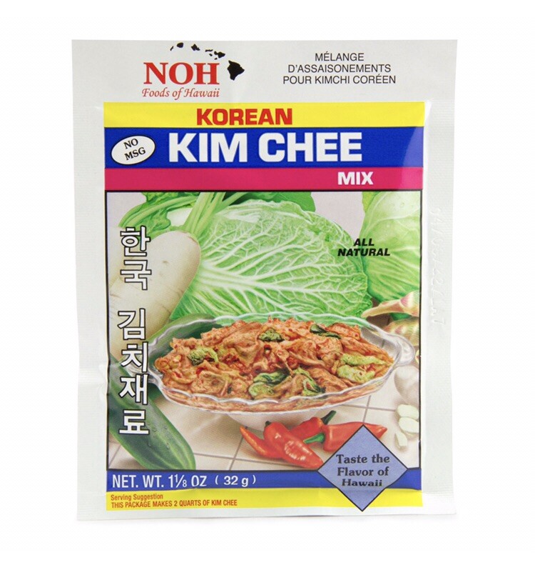 NOH Korean Kim Chee Mix 1.125 Oz (Pack Of 4 Bags)