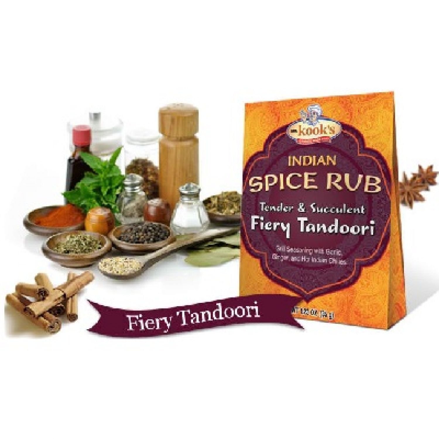 Mr Kook Seasoning Tandoori Chicken, 1.23 oz Ounce (Pack of 1)
