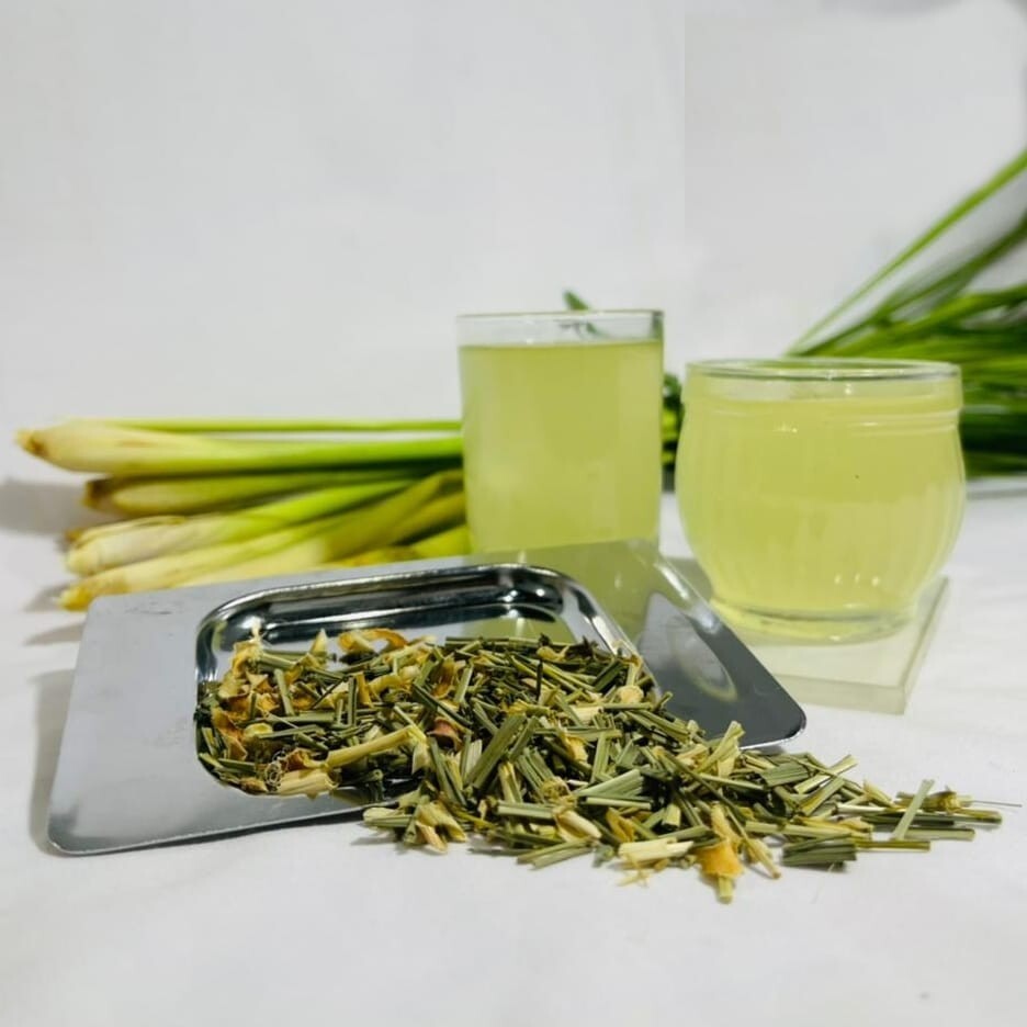 Organic Dried Lemongrass Dry Leaves Herb Cymbopogon citratus 500g / 17.63 oz